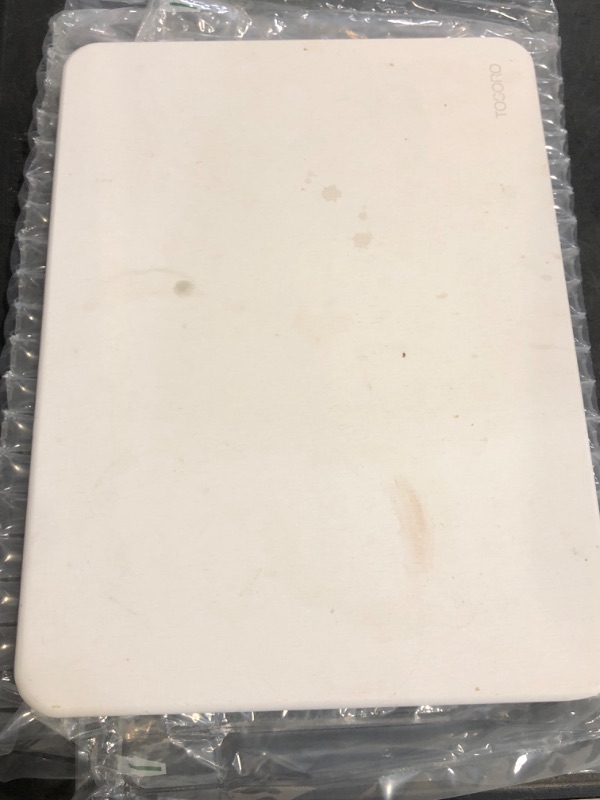 Photo 1 of Stone Drying Mat for Kitchen Counter, Multi-Purpose Dish Drying Mat, Water-Absorbent Quick Drying for Cups, Dishes, Bottles (15.7" L x 11.8" W) - Sandstone