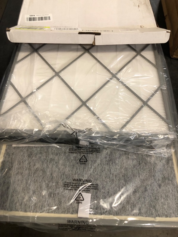 Photo 1 of HE401 Filter for Shark Air Purifi-er 4, Compatible with Shark HE401 HE402 HE405 HE400, H13 True HEPA High-Efficiency Activated Carbon Filter for Shark HE400 with Air Purifi-er 4, #HE4FKPET, 2 Pack