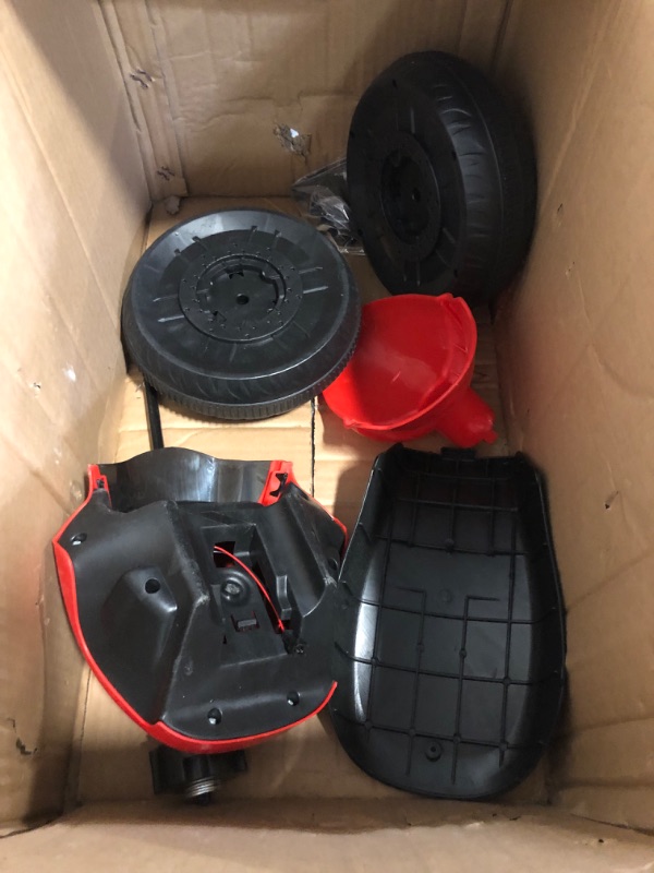 Photo 1 of Ride On Car Toy, Kids Electric Tricycle, 3-Wheel Battery Powered Motorcycle for Kids, 1-6 Years Old, Forward Reverse Functions, Front Headlight, Red US