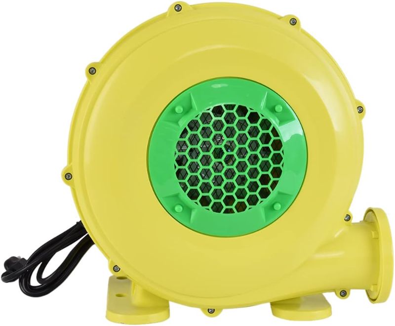 Photo 1 of 480W Air Blower, Pump Fan Commercial Inflatable Bouncer Blower, Perfect for Inflatable Water Bounce House, Jumper, Bouncy Castle (480 Watt 0.64HP)