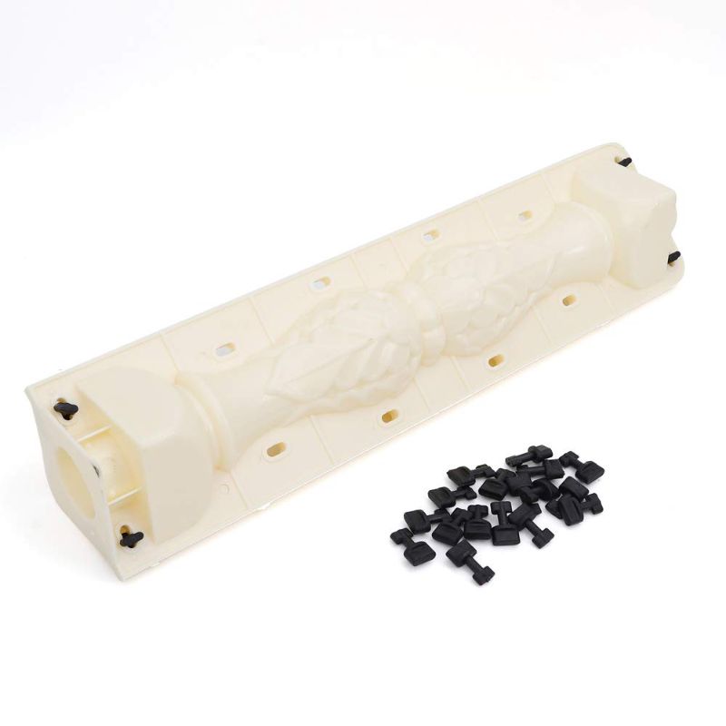 Photo 1 of 1Pairs Roman Column Concrete Plaster, Front Rear Moulds Roman Cement Railing Moulds for Fence Decor, DIY Balustrades Mold Cement Casting Moulds Set for Walkways Balcony Garden Pool
