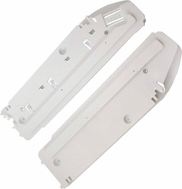 Photo 1 of PartsBroz W10874836 Pantry Drawer End Cap Kit - Compatible With Whirlpool Kenmore Maytag Amana Refrigerator - Replaces