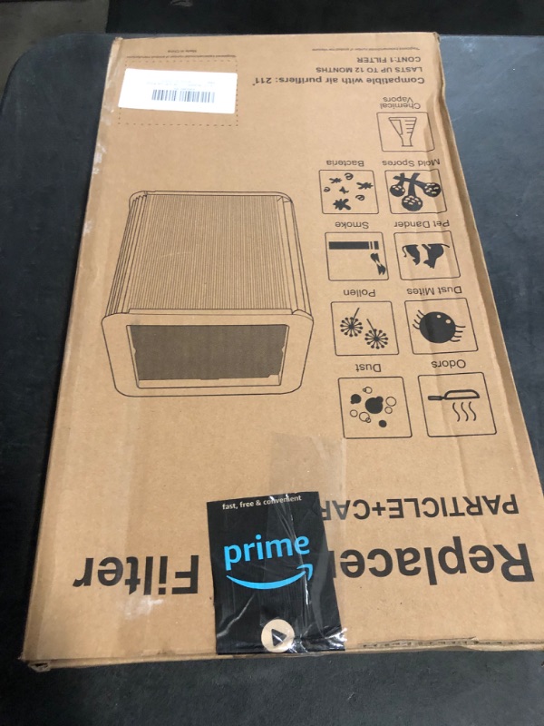 Photo 1 of Replacement Filter, Air Purifier Filter Screen, Filter Accessory Compatible with 211 Air Cleaner Purifier, Foldable Particle Activated Carbon Replacement Filter
