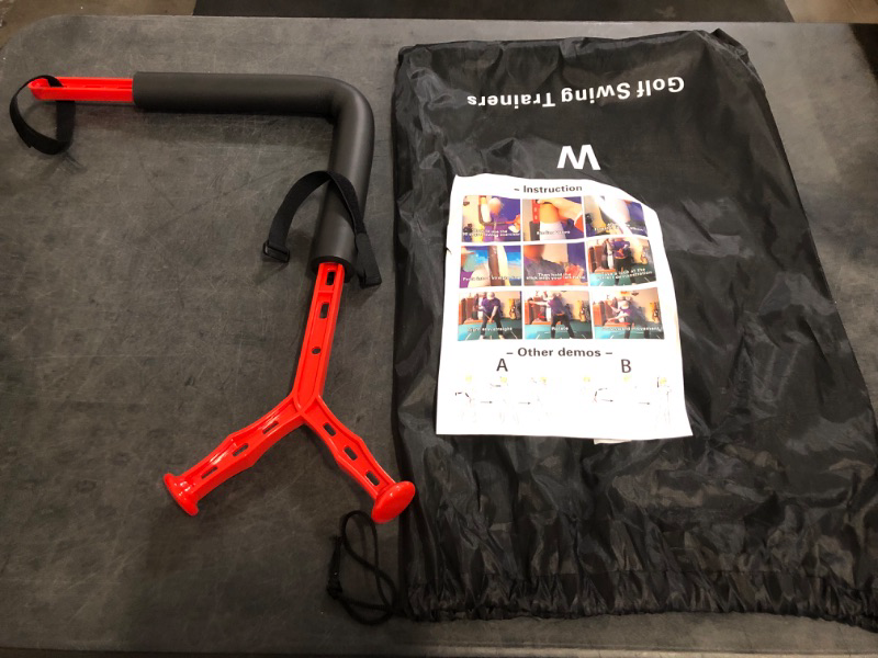Photo 1 of Golf Swing Motion Trainer,90-Degree Swing and A Full Swing Mode,Strong Durable and Lightweight,for Beginners and Professionals Golf Training Tools