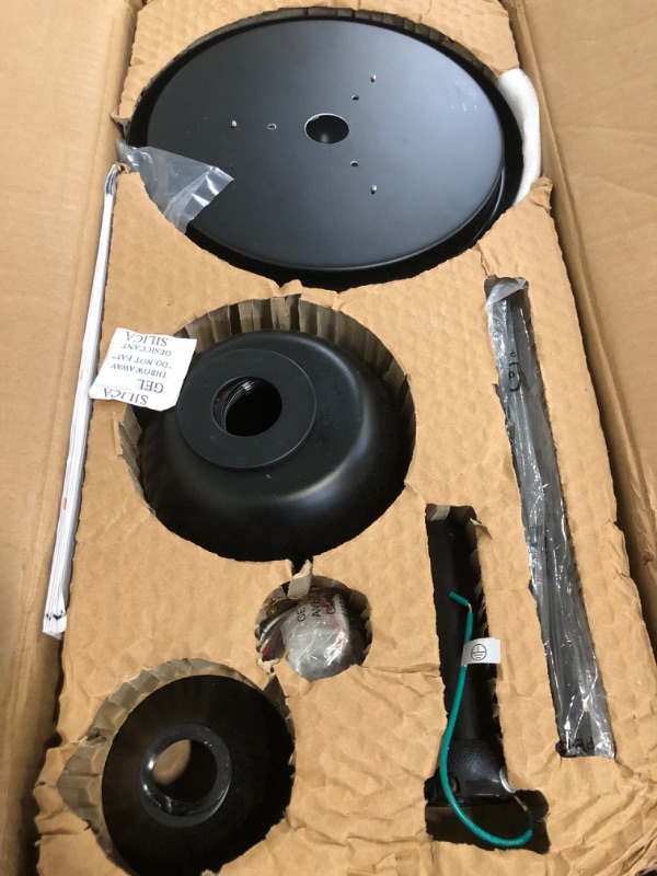 Photo 1 of Amico Ceiling Fans with Lights, 52 inch Smart Ceiling Fan with Remote/APP/Alexa Control, Reversible DC Motor, 5 Blades, 6 Speeds, 3CCT, Dimmable, Noiseless, Wifi Ceiling Fan for Farmhouse, Bedroom