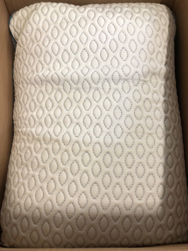Photo 1 of Bedgear Frost Performance Pillow - Size 3.0 - Cooling Bed Pillow for Hot Sleepers - Medium Firmness Pillow for All Sleep Positions, Hypoallergenic, Washable & Removable Cover - 20" W x 26" L x 6.50" H