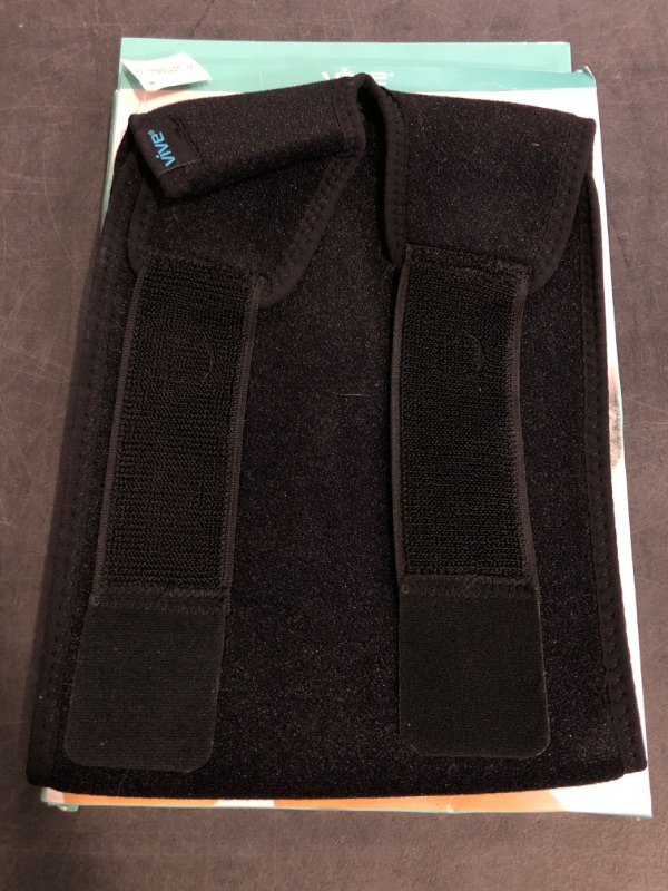 Photo 1 of Vive Thigh Brace - Hamstring Quad Wrap - Adjustable Compression Sleeve Support for Pulled Groin Muscle, Sprains, Quadricep, Tendinitis, Workouts, Sciatica Pain and Sports Recovery - Men, Women (Black)