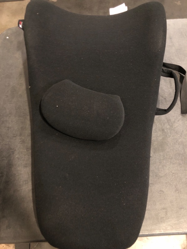 Photo 1 of ObusForme Highback Backrest Support - Extra Tall Padded Seat Cushion and Lumbar Support Pillow, Portable Posture Support with Soft and Durable Foam