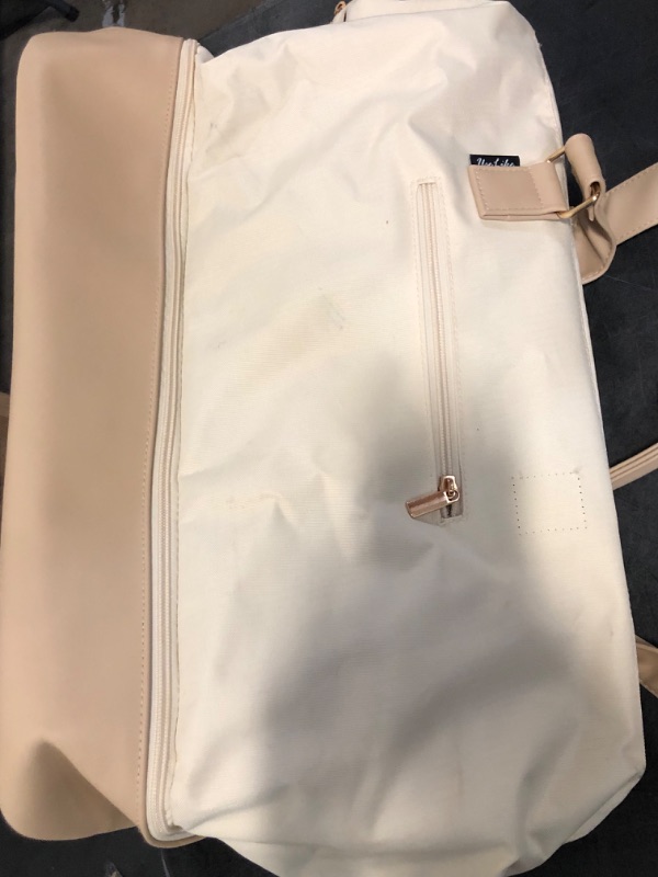Photo 1 of **Missing Mini Pouch and Minor Damage ** Weekender Bags for Women, Large Travel Duffel Bag with Shoes Compartment, Carry On Overnight Tote Bags with Toiletry Bags, Hospital Bags for Labor and Delivery