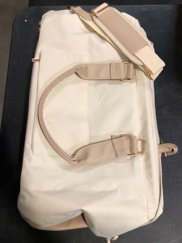 Photo 1 of **Missing Mini Pouch and Minor Damage ** Weekender Bags for Women, Large Travel Duffel Bag with Shoes Compartment, Carry On Overnight Tote Bags with Toiletry Bags, Hospital Bags for Labor and Delivery