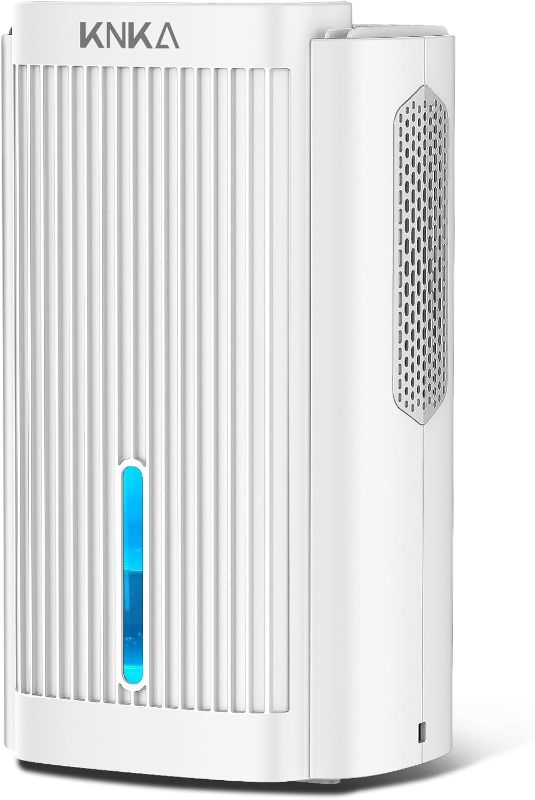 Photo 1 of Dehumidifier,95 OZ Water Tank, (1000 sq. ft) Quiet Dehumidifier for Basement, Bathroom, RV, Closet, Bedroom with Auto Shut Off, Sleep Mode,7 Colors LED Light, Dehumidifiers for Home, White