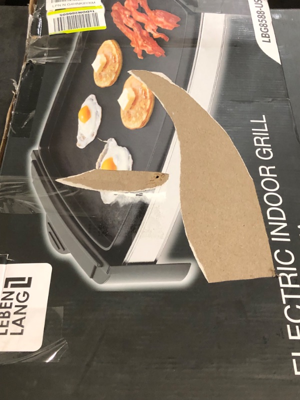 Photo 1 of 18" Large Electric Griddle Grill - For Eggs, Pancakes, Burgers I Removable Temperature Control & Nonstick Coating I Indoor grill flat top griddle pan electric griddles plancha para cocinar