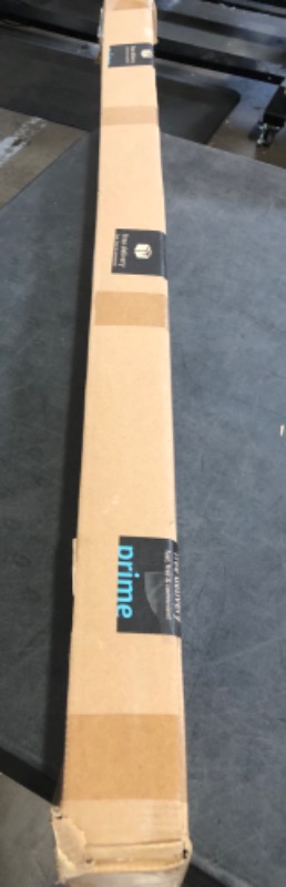 Photo 1 of *See Clerk Comments** Artiwell 60" Heavy Duty Straight Shower Rod With Shower Rod Flange, Permanent Mount Shower Curtain Rod With Screws Bracket, Never Rust Stainless Steel, Window Curtain and Closet Rod, Champagne Bronze