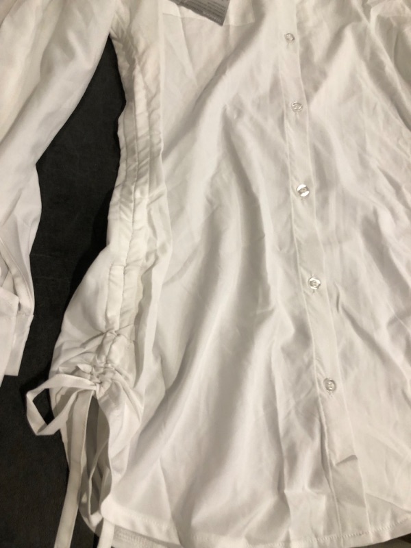 Photo 1 of Size M SoothFeel Women's Long Sleeve Button Down Shirt - Summer Essential Office & Casual Top