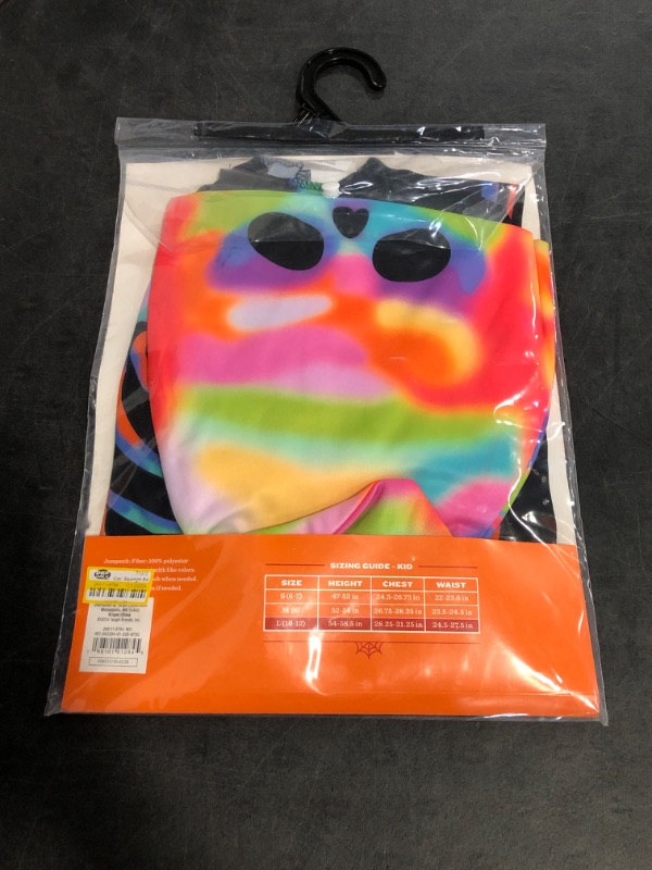 Photo 1 of Size L Hyde & Eek Boys Color Melt Skeleton Glows Under Blacklight Costume