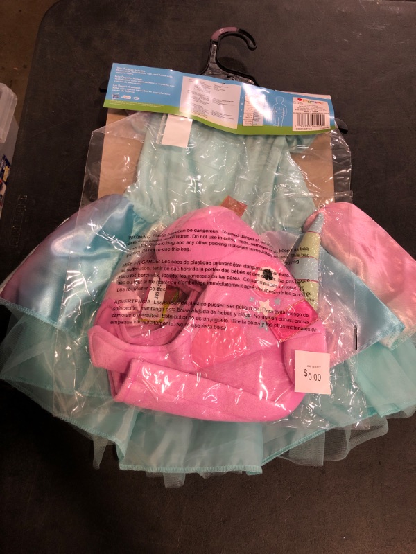 Photo 1 of Size S (2T) Disguise Peppa Unicorn Toddler Costume, Official Peppa Pig Costume Outfit and Headpiece, Size (2T)