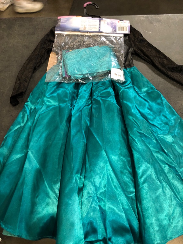 Photo 1 of Size S (3-4T) Kids' Deluxe Disney Frozen 2 Queen Anna Halloween Costume Dress