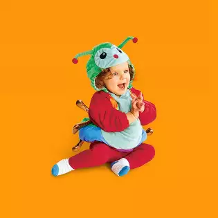 Photo 1 of 0-6 Months Baby  and Infant Halloween Costume Caterpillar 