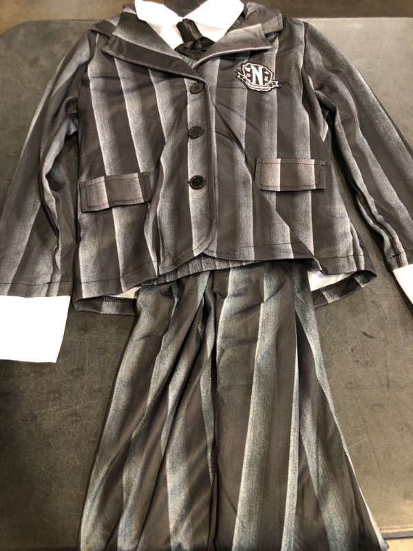 Photo 1 of Size L (10-12)  Wednesday Costume  Wig NOT Included 