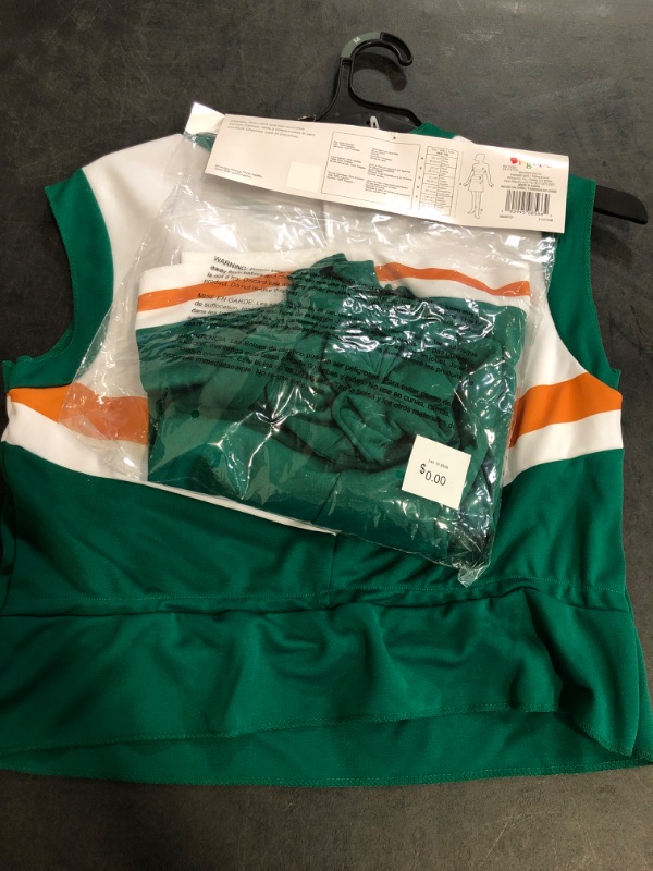 Photo 1 of Size M Disguise Chrissy Cheerleader Costume, Official Stranger Things Hawkins Cheerleader Costume for Adults, Womens Size M (8-10)