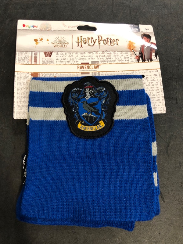 Photo 1 of Disguise unisex adult Ravenclaw Costume Accessory, House Themed Colors, 60 Inch Length US