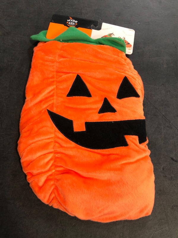 Photo 1 of Size S Hyde & EEK! Boutique Plush Pumpkin Dog and Cat Costume - Small