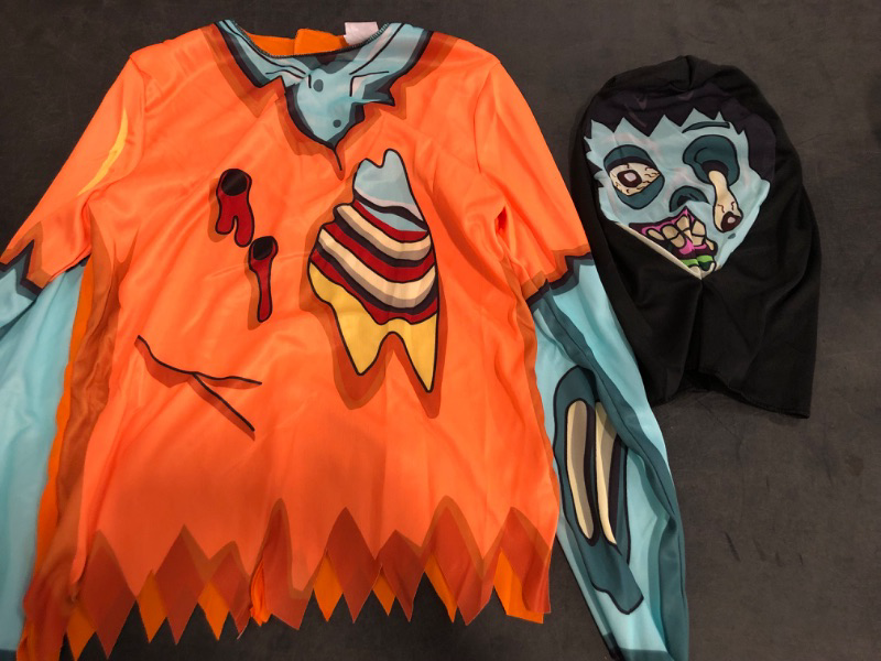 Photo 1 of O/S fits Most Kids Zombie Costume 