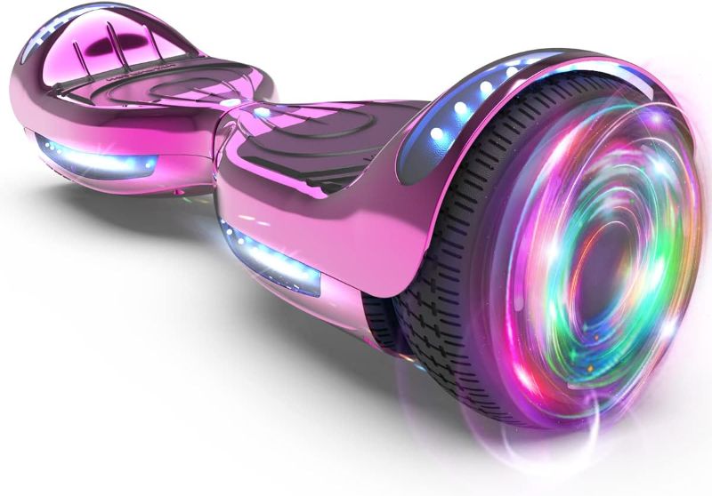 Photo 1 of Hoverboard Certified HS2.01 Bluetooth Flash Wheel with LED Light Self Balancing Wheel Electric Scooter