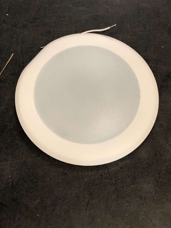 Photo 1 of 24 Pack 5/6 LED Disk Lights Flush Mount Ceiling Light Fixture Recessed 5000K Daylight, 100W Equivalent 15W, 1050LM, Dimmable Low Profile Surface Mount ETL & Energy Star Listed
