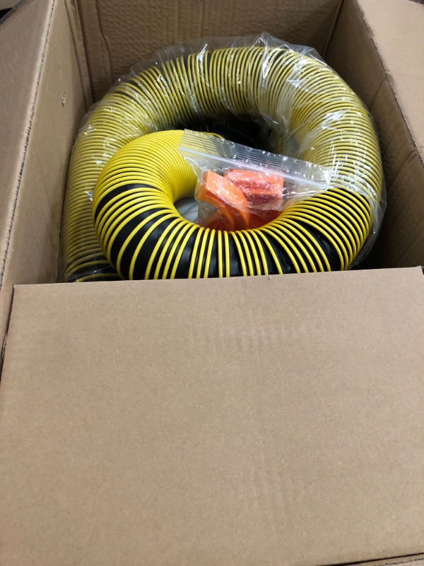 Photo 1 of 20FT RV Sewer Hose Kit with Support and Wrench, 24-Mil Heavy Duty TPE Material for Abrasion Resistance and Crush Protection, Camper RV Extension Hose with Pre-Attached Bayonet Fittings