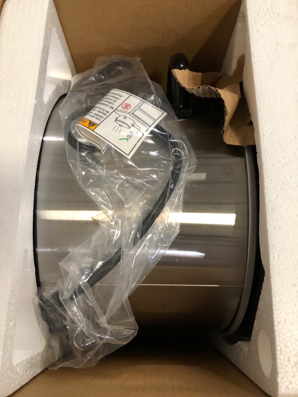 Photo 1 of Crockpot Manual 3-Quart Slow Cooker Silver