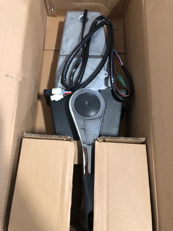 Photo 1 of Single Lever Console Top Mount Remote Control Box 67200-93J13 For Suzuki Outboard Engine DF25 To DF200 DF250