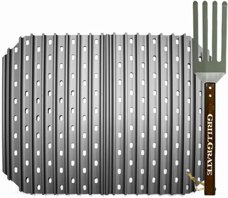 Photo 1 of GrillGrate - Premium Replacement Grill Grate Set for F15 & F20 HitchFire Grills - HitchFire Grill Accessory