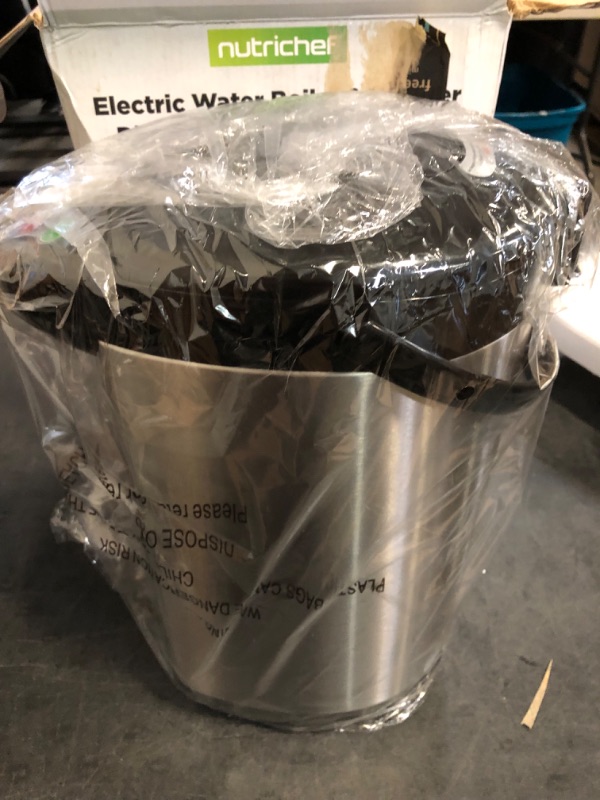 Photo 1 of NutriChefKitchen Hot Water Urn Pot Insulated Stainless Steel,Auto & Manual Dispense,Auto Boiler,Safety Lock Shutoff 3.38 QT /3.2L - Auto Boiler Shut Off -One size