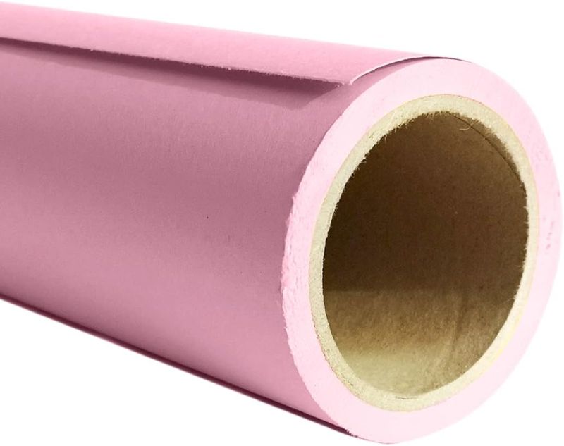 Photo 1 of Seamless Photo Photography Backdrop Paper, Pink Photo Background Paper Roll (53”x16', #17 Carnation Pink)