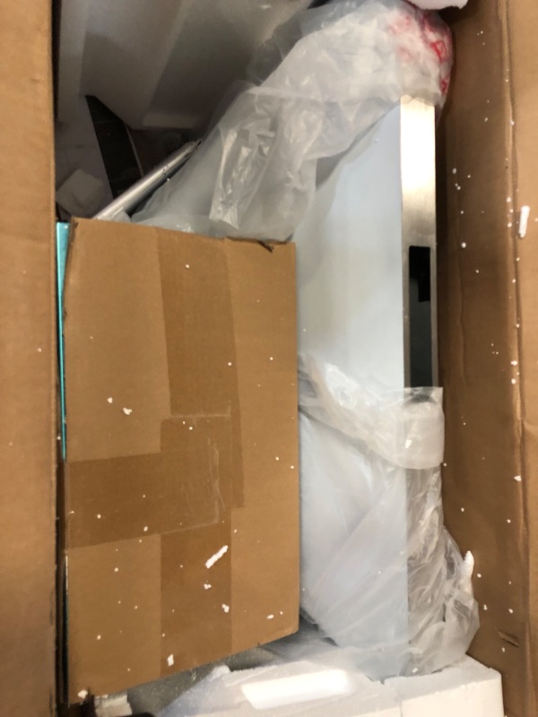 Photo 1 of COMFEE' CVP30W7AST 30 Inch 450 CFM 3 Speed Gesture Sensing &Touch Control Panel Stainless Steel Wall Mount Ductless/Ducted Convertible Vent Baffle Filters and 2 LED Lights Range Hood