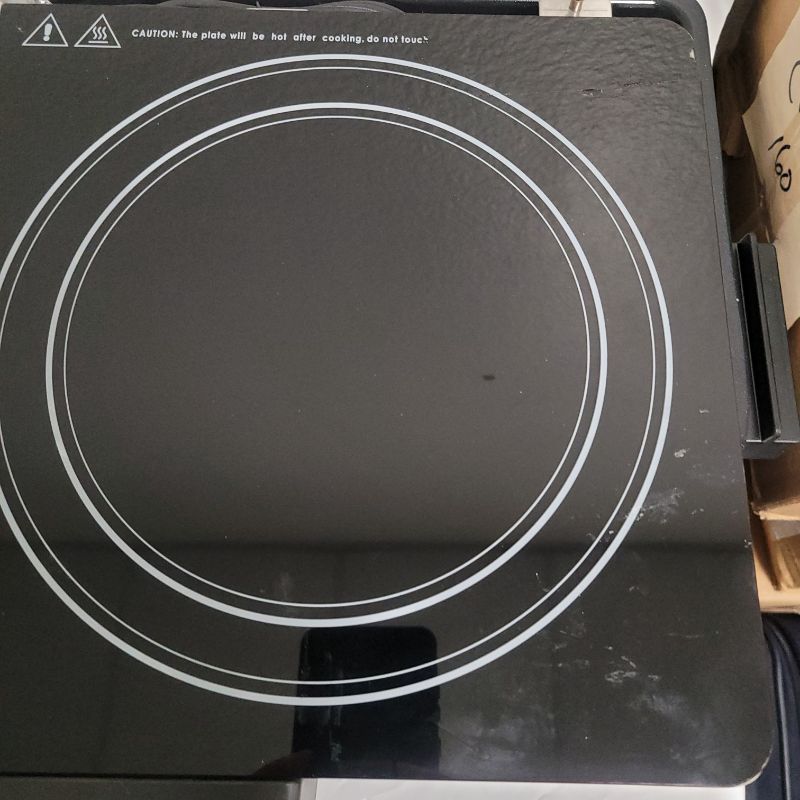 Photo 1 of Kalorik Electric Griddle & Double Burner Cooktop MAXX Series 2-in-1 Cooker 22-Inch Cooking Surface 500F Max Temperature Teppanyaki Griddle Plate, 1800-Watts, Stainless Steel