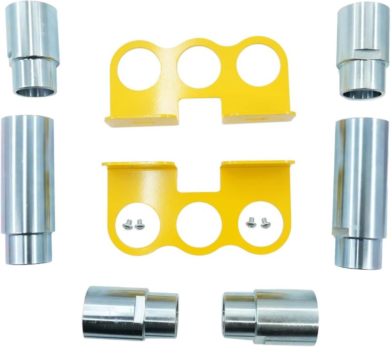 Photo 1 of 10315 Stack Truck Adapter Kit For Challenger Lifts CL10 E10 VS10 Four 3" & Two 6" Stack Adapters with Organizer for Challenger Two Post Automotive Lifts (2-3/8" 60mm pin dia.)