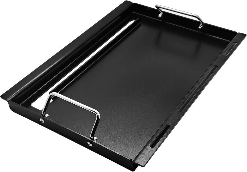 Photo 1 of Full Size Griddle Inserts for Weber Spirit 300 Series Spirit l & II E310 E320 S310 S320 for Weber GS4 Gas Grills,22.6 inch Flat Top Griddle Replace for Weber 6787