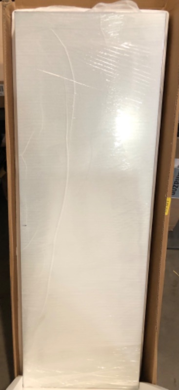 Photo 1 of Full Length Mirror Jewelry Cabinet - 2-in-1 Organizer for Makeup and Jewelry,Lockable Door Wall-Mounted Jewelry Armoire with Shelves and Behind the Door Storage White