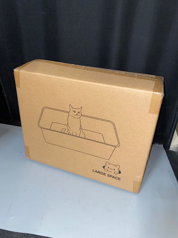 Photo 1 of NEW** Stainless Steel Cat Litter Box – Durable, Easy to Clean, Rust-Resistant, Eco-Friendly, Ideal for Cats
