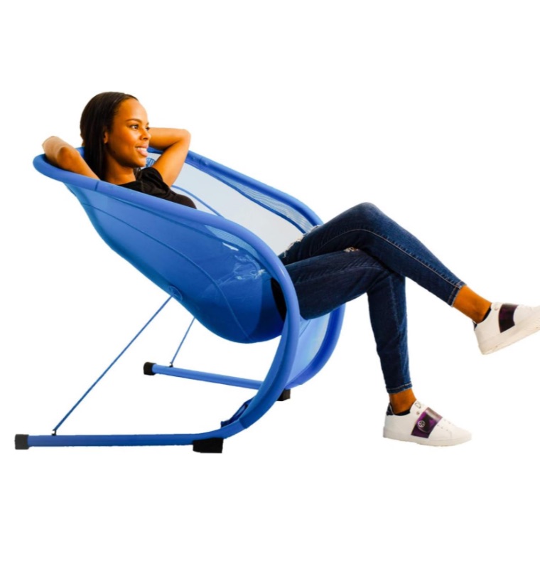 Photo 1 of QSTO Suzak Chair Design Modern Lounge Chair| Foldable | Indoor | Outdoor | Blue