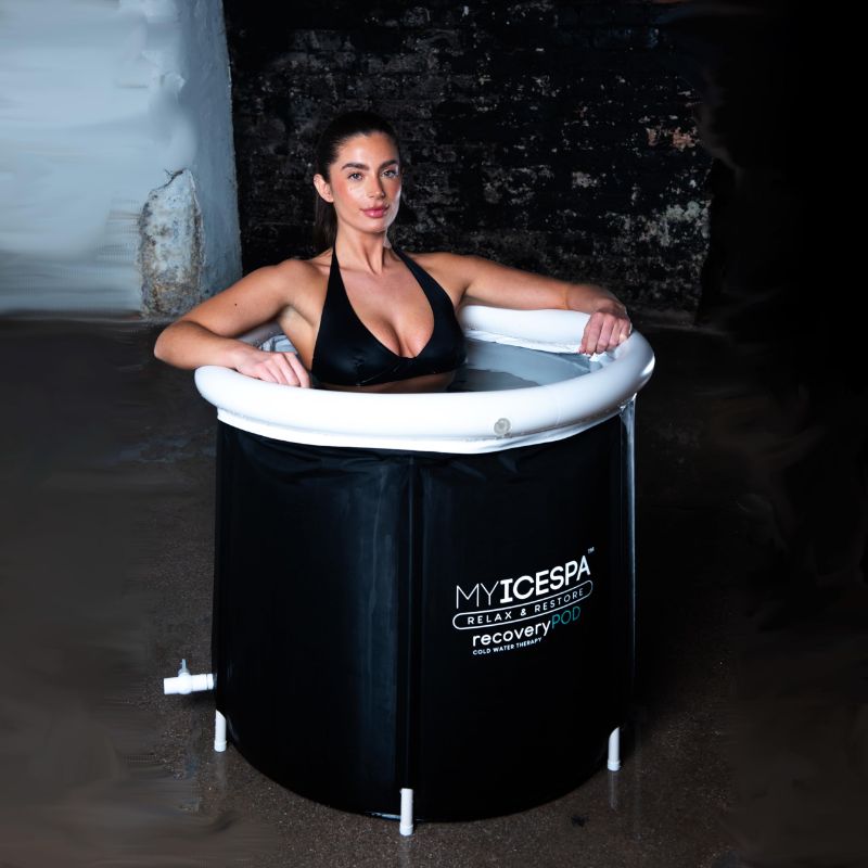 Photo 1 of FACTORY SEALED** MYICESPA Large | Portable Ice Bath | Cold Water Plunge | Recovery Tub | 31.5 x 29.5 inches | 100 Gallon | All Weather Foam Insulated Cover
