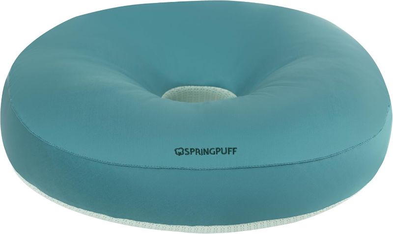 Photo 1 of Premium Egyptian Cotton Pressure Relief Donut Chair Seat Cushion for Home, Car, Office Sitting - Postpartum, Pregnancy, Tailbone & Back Pain, Ergonomic Support
