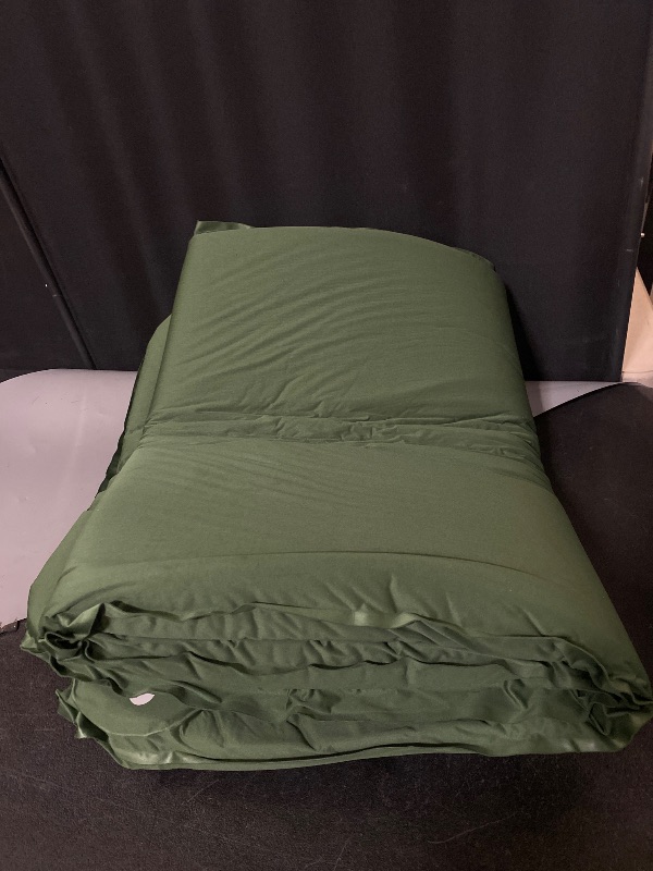 Photo 1 of Memory Sleeping Pad, 3.1" Ultra-Thick Foam Sleeping Mats for Camping, Easy Inflate&Deflate,9.5 R-Value Insulated Camping Mattress Pad with Pillow, for Car Travel Tent

