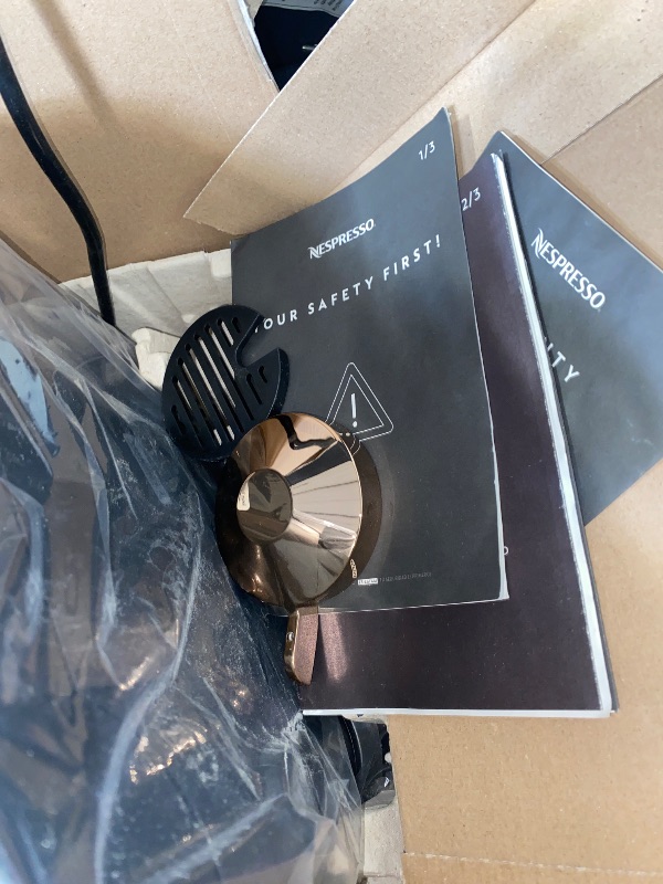Photo 1 of Nespresso Vertuo Next Coffee and Espresso Machine by De'Longhi, Black with Rose