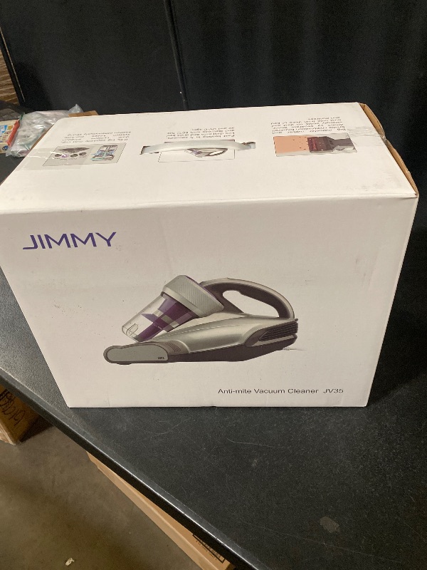 Photo 1 of Jimmy Mattress Vacuum Cleaner, Anti-allergen Bed Vacuum Cleaner with UV-C Light & High Heating Tech, 14Kpa Suction 480W Powerful Handheld Vacuums for Dust & Pet Hair(JV35, Corded)
