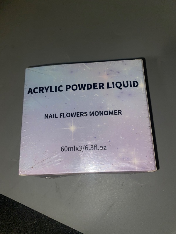 Photo 1 of Monomer Acrylic Nail Liquid 6oz for Acrylic Powder - Professional 180ml Monomer Acrylic Nail Liquid Acrylic Powder,Acrylic Nail Extension 3D Nail Art - MMA Free,Quick Dry Time Acrylic Nail Liquid