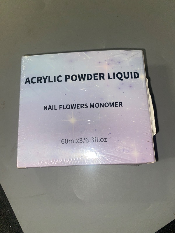 Photo 1 of Monomer Acrylic Nail Liquid 6oz for Acrylic Powder - Professional 180ml Monomer Acrylic Nail Liquid Acrylic Powder,Acrylic Nail Extension 3D Nail Art - MMA Free,Quick Dry Time Acrylic Nail Liquid