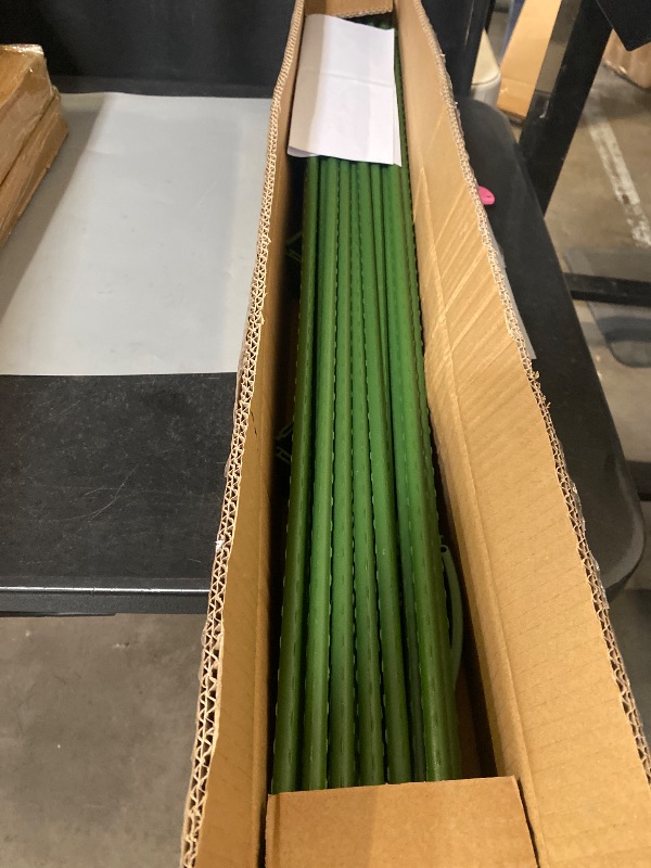 Photo 1 of 4 Pack Tomato Cages for Garden, No Need to Splice 36”Tomato Plant Stakes, Tomato Stakes and Supports, Plant Stake for Supporter Climbing Plants(36 inches)